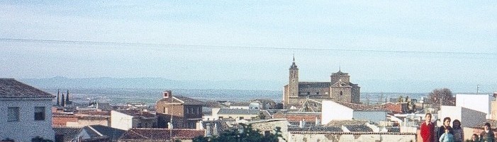 vista panorámica de   "un pueblo chiquito"    _|_      BARGAS (Toledo)  España