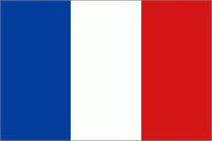 Bandera de Francia antes de la Ocupacin.  Usada por gobierno de Vichy.