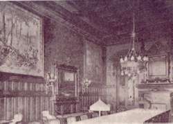 sala de lectura del  Palacio Leloir, Florida 770  - Historia de la familia Leloir, sus miembros mas relevantes
